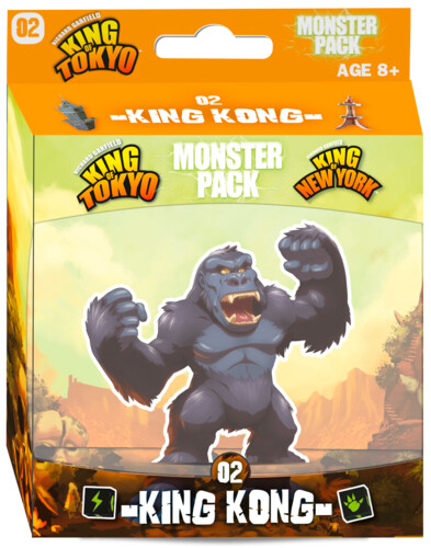King of Tokyo Monster Pack 2 King Kong Utvidelse til King of Tokyo
