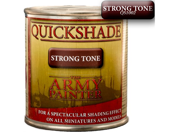 Army Painter Quickshade - Strong Tone Inneholder 250ml