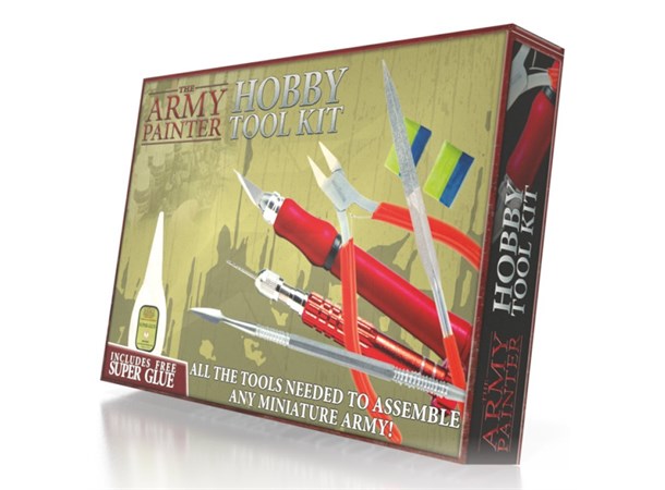 Army Painter Wargames Hobby Tool Kit Komplett verktøysett til miniatyrer