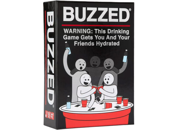 Buzzed Drinking Game Kortspel 