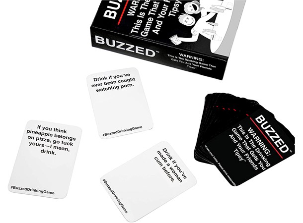 Buzzed Drinking Game Kortspill