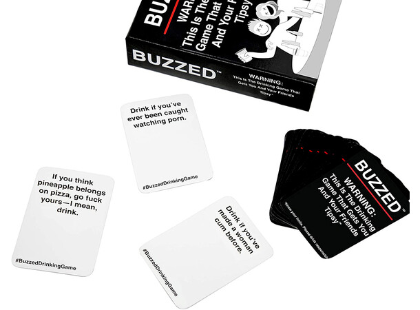 Buzzed Drinking Game Kortspill 