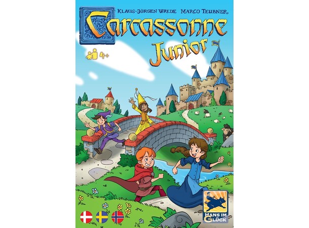 Carcassonne Junior Brettspill - Norsk (My First Carcassonne) 