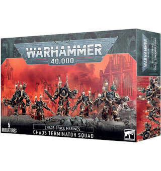 Chaos Space Marines Terminator Squad Warhammer 40K