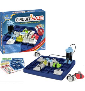 Circuit Maze Hjernetrim Brettspill 60 utfordrende oppgaver 