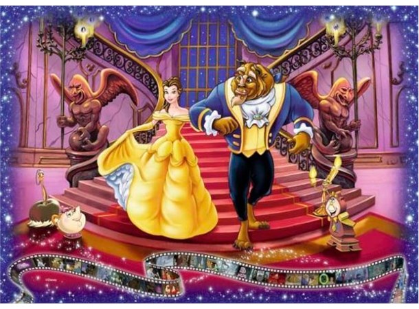 Disney Beauty and the Beast 1000 biter Ravensburger Puzzle Puslespill