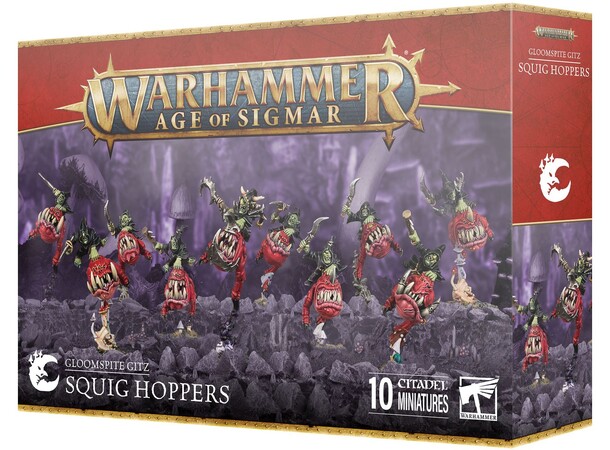 Gloomspite Gitz Squig Hoppers Warhammer Age of Sigmar 