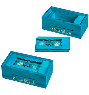 Greek Secret Box Good Luck Hjernetrim Gresk hjernetrim - Kan du åpne boksen? 