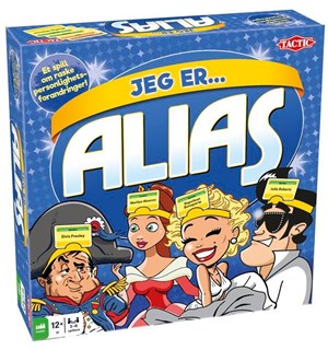 Jeg er Alias Brettspill Norsk utgave av I Am Alias 