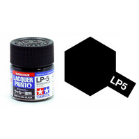 Lackfärg LP-5 Semi Gloss Black Tamiya 82105 - 10ml