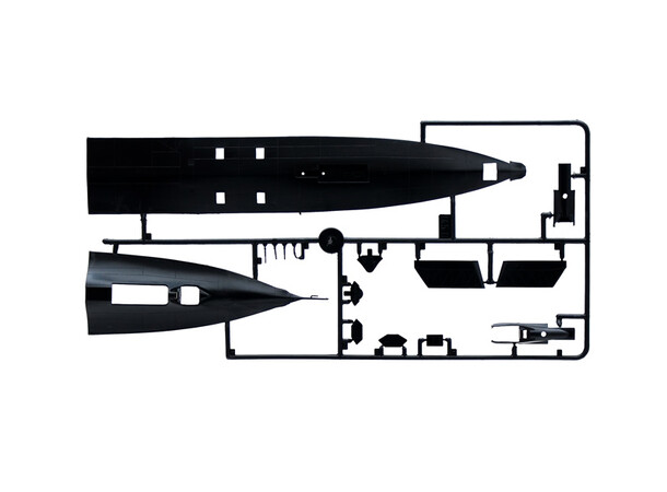Lockheed SR-71 Blackbird with Drone Italeri 1:72 Byggesett 