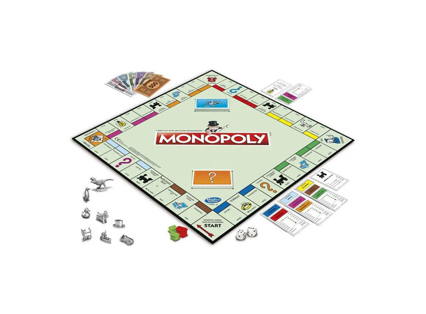 Monopoly Monopol NORSK Det klassiske Monopol med nye brikker 