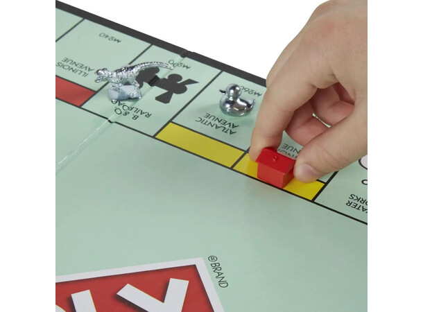 Monopoly Monopol NORSK Det klassiske Monopol med nye brikker 