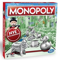 Monopoly Monopol NORSK Det klassiske Monopol med nye brikker