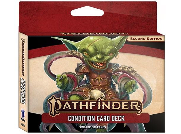 Pathfinder RPG Cards Conditions Second Edition Card Deck