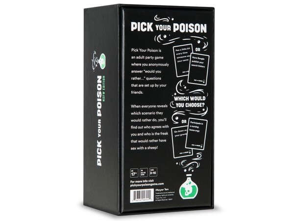 Pick Your Poison NSFW Edition Kortspel 