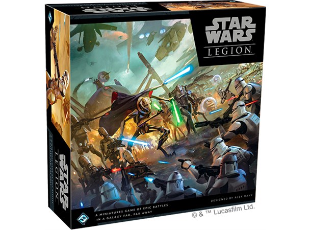 Star Wars Legion Clone Wars Core Set Nytt startsett til Star Wars Legion