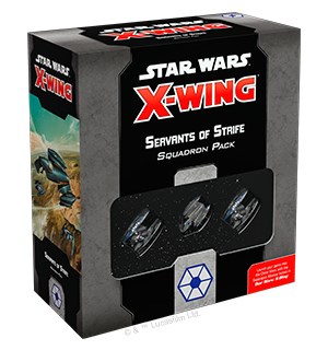 Star Wars X-Wing Servants of Strife Exp Utvidelse til Star Wars X-Wing 2nd Ed 