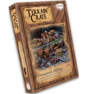 Terrain Crate Dungeon Debris Fra Mantic Games - 24 deler 