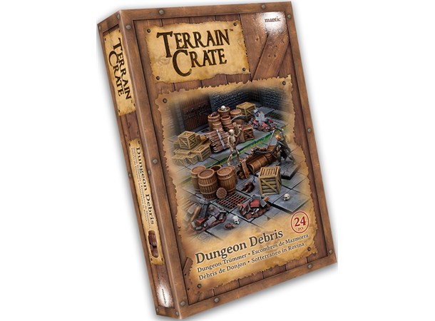 Terrain Crate Dungeon Debris Fra Mantic Games - 24 deler