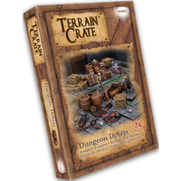 Terrain Crate Dungeon Debris Från Mantic Games - 24 delar