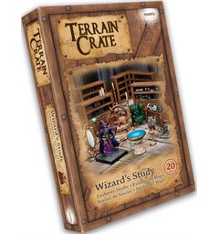 Terrain Crate Wizards Study Fra Mantic Games - 20 deler