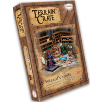 Terrain Crate Wizards Study Från Mantic Games - 20 delar