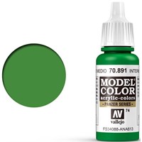 Vallejo Akryl Model Color Interm. Green Tilsvarer Italeri 4770AP / Tamiya XF-71