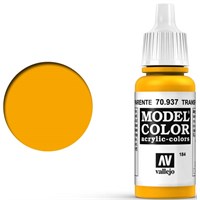 Vallejo Akryl Model Color Transp. Yellow Tilsvarer Italeri 4642AP /  X-24