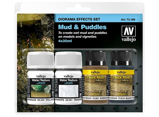 Vallejo Diorama Effects Set Mud/Puddles