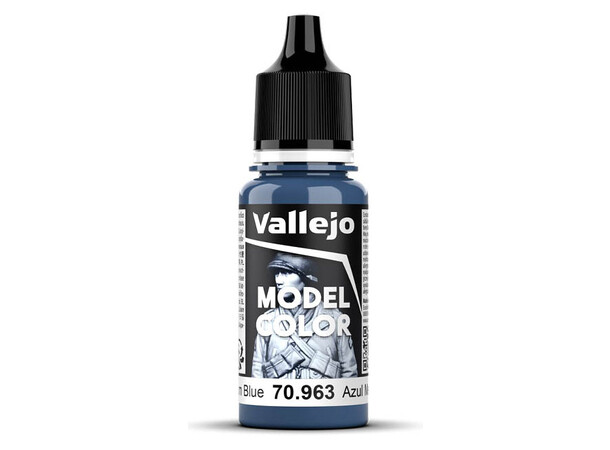 Vallejo Model Color Medium Blue 17ml Tilsvarer 4307AP | 4659AP | XF-18