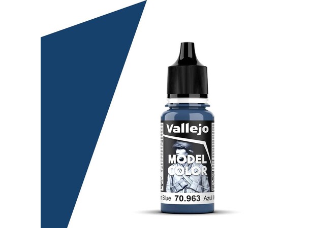 Vallejo Model Color Medium Blue 17ml Tilsvarer 4307AP | 4659AP | XF-18 