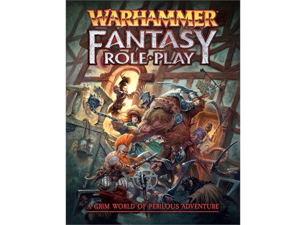 Warhammer RPG Rulebook Regelbok Warhammer Fantasy  Role Play 4th Edition
