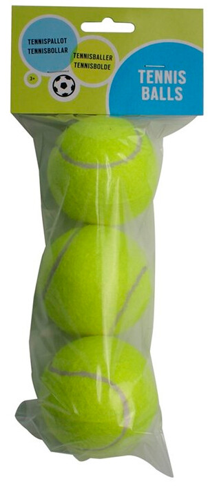 Tennisballer - 3 stk