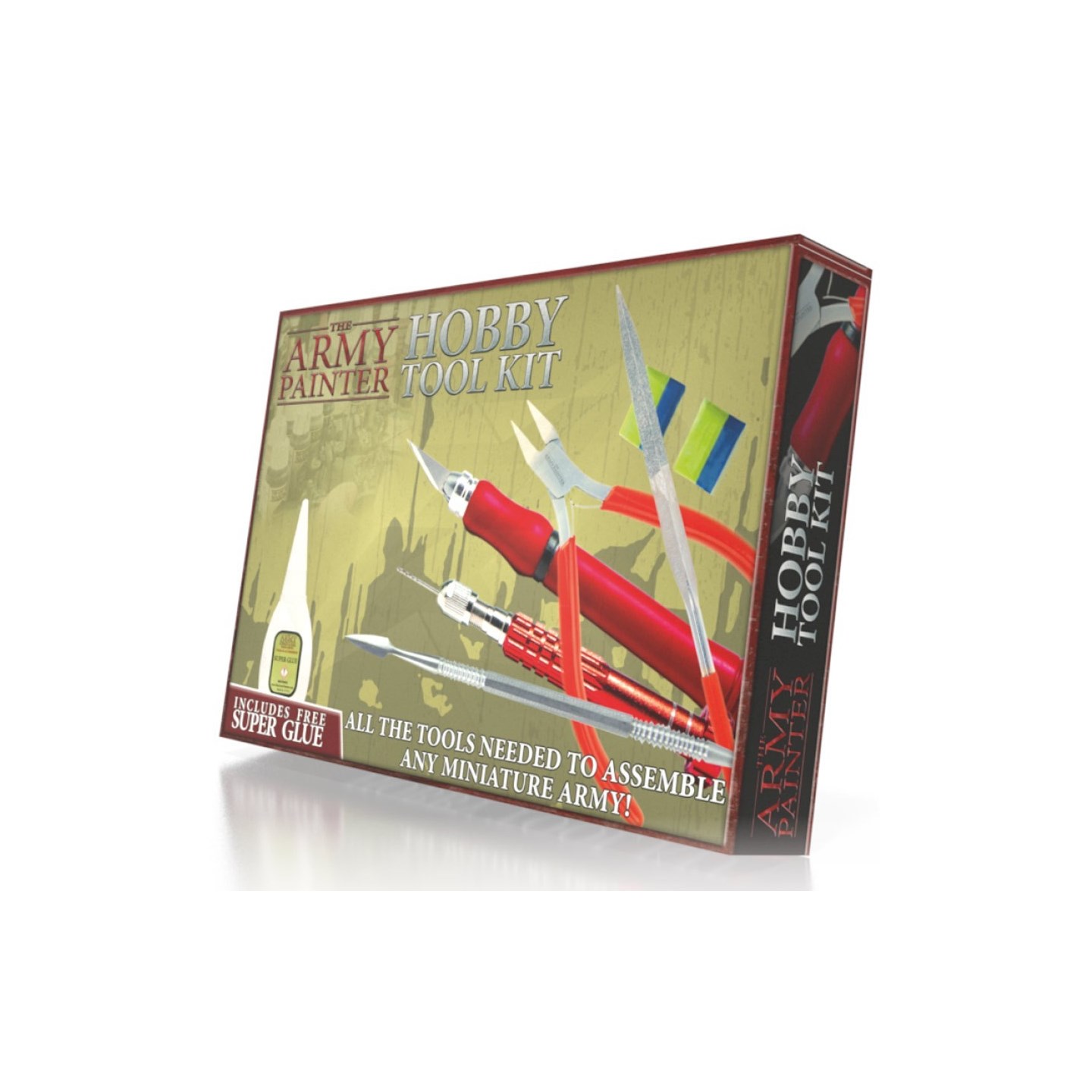 Army Painter Wargames Hobby Tool Kit Komplett verktøysett til miniatyrer