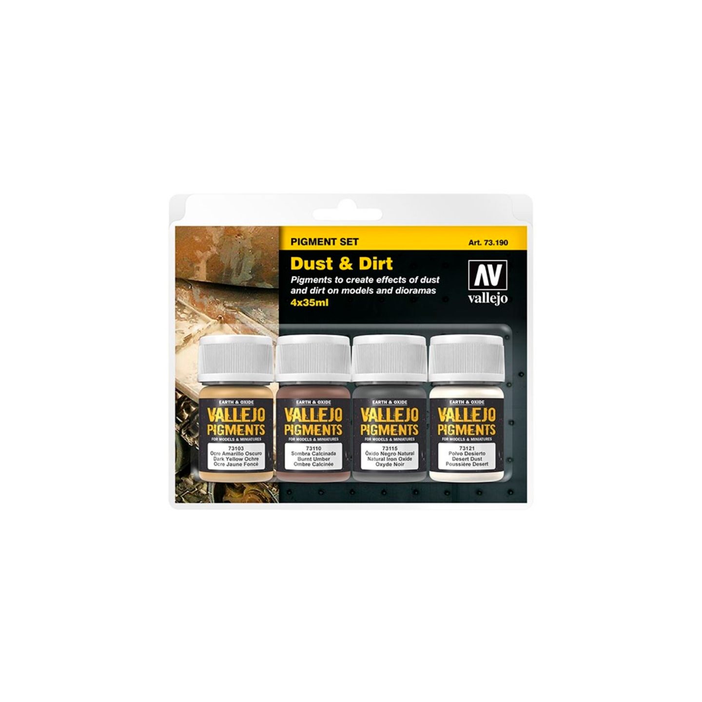 Vallejo Pigment Set Dust & Dirt