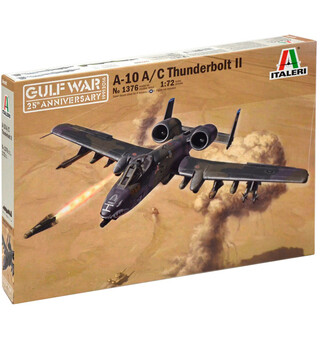 A-10 A/C Thunderbolt II Gulf War Italeri 1:72 Byggesett