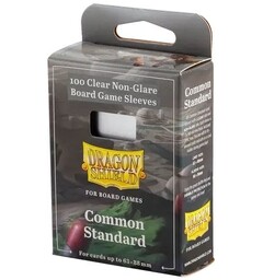 Brettspill Kortbeskyttere 100 stk 63x88 Common Standard