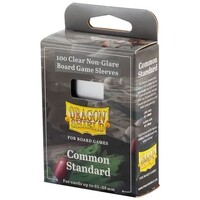 Brettspill Kortbeskyttere 100 stk 63x88 Common Standard