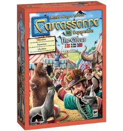 Carcassonne 10 The Circus Expansion Expansion till Carcassonne