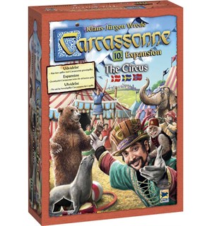 Carcassonne Circus Expansion - Norsk Utvidelse nr 10 til Carcassonne 