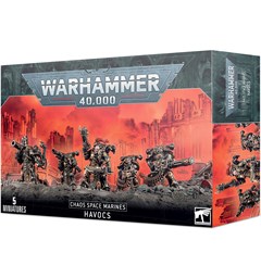 Chaos Space Marines Havocs Warhammer 40K
