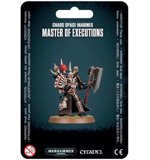 Chaos Space Marines Master of Executions Warhammer 40K 