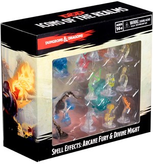 D&D Figur Icons Spell Arcane Fury/Divine Dungeons & Dragons Spell Effects 