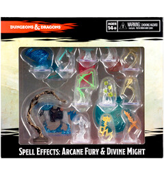 D&D Figur Icons Spell Arcane Fury/Divine Dungeons & Dragons Spell Effects