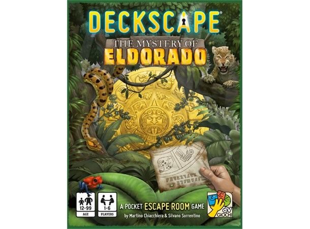 Deckscape Mystery of Eldorado Kortspill
