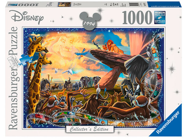 Disney Lion King 1000 bitar Pussel Ravensburger Puzzle 