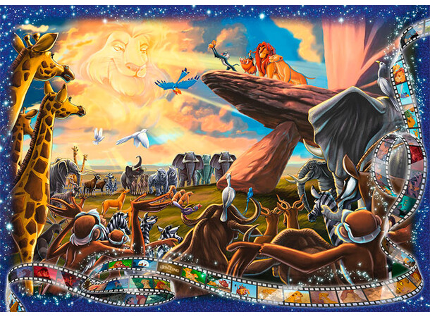 Disney Lion King 1000 bitar Pussel Ravensburger Puzzle 
