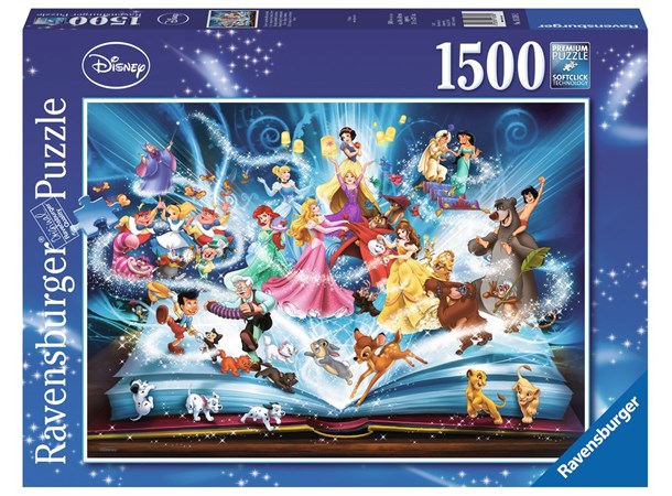 Disney Magical Storybook 1500 biter Ravensburger Puslespill