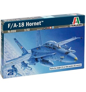 F/A 18 HORNET Italeri 1:72 Byggesett 